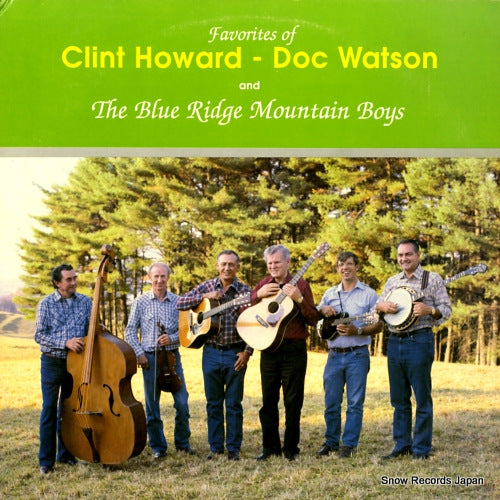 HOWARD, CLINT, AND DOC WATSON favorites of clint howard-doc watson RR-3010