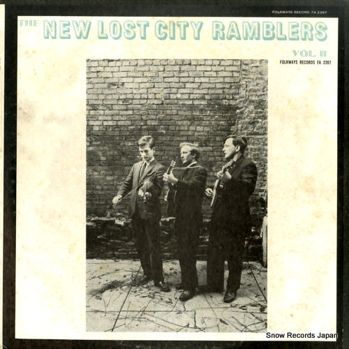 NEW LOST CITY RAMBLERS, THE the new lost city ramblers volume 2 FA2397