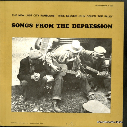 NEW LOST CITY RAMBLERS, THE songs from the depression FH5264