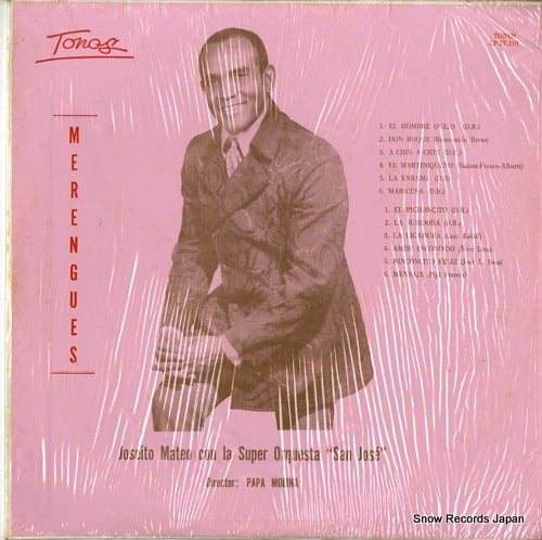 MATEO, JOSEITO joseito mateo con la super orquesta san jose LP-JT-101