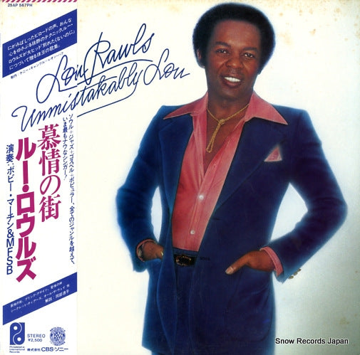 RAWLS, LOU unmistakably lou 25AP567PH