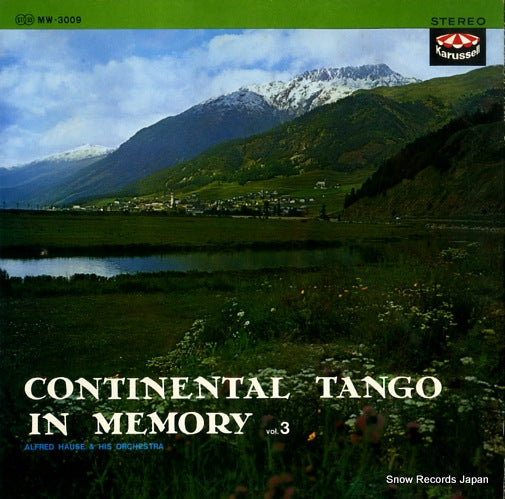 HAUSE, ALFRED continental tango in memory vol.3 MW-3009