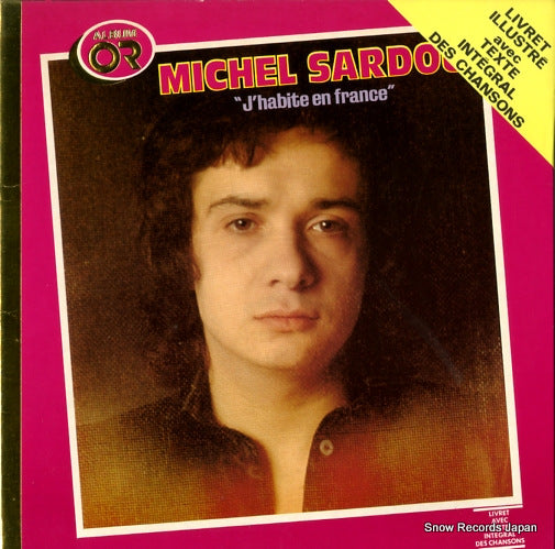 SARDOU, MICHEL j'habite en france 6313017