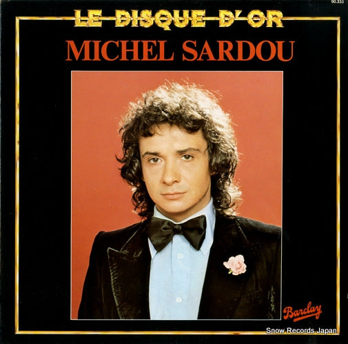 SARDOU, MICHEL le disque d'or michel sardou 90.333