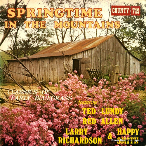 RICHARDSON, LARRY, AND HAPPY SMITH springtime in the mountains COUNTY749