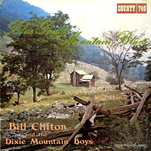 CLIFTON, BILL blue ridge mountain blues COUNTY740