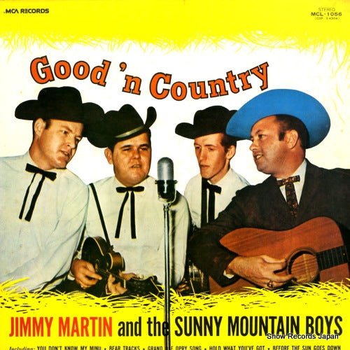 MARTIN, JIMMY good'n country MCL-1056