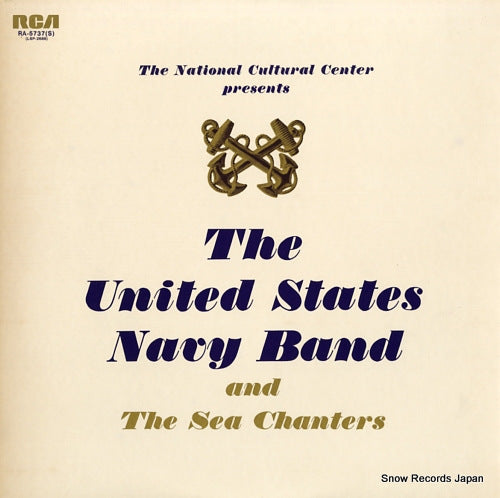 UNITED STATES NAVY BAND, THE the united states navy band and the sea chanters RA-5737(S)