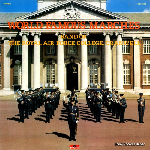 BAND OF THE ROYAL AIR FORCE COLLEGE, CRANWELL world famous marches MP2552