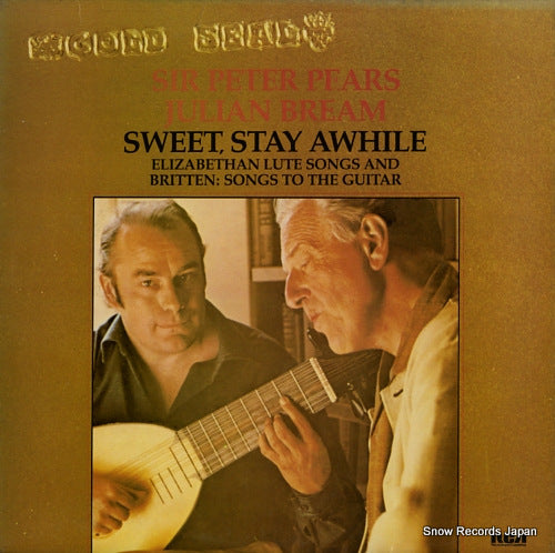 PEARS, SIR PETER, AND JULIAN BREAM sweet, stay awhile GL42752