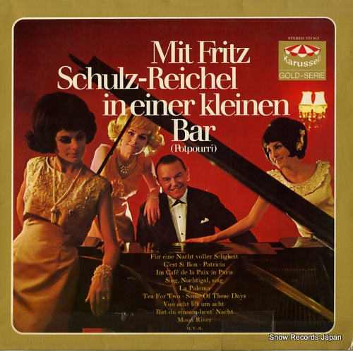 SCHULZ-REICHEL, FRITZ in einer kleinen bar 555012