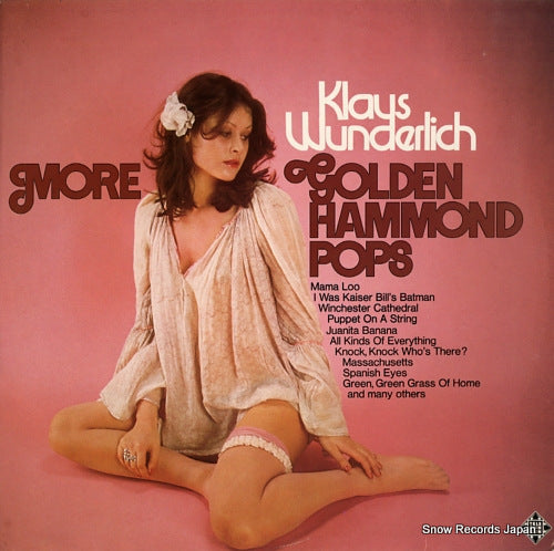 WUNDERLICH, KLAUS more golden hammond pops 6.22243