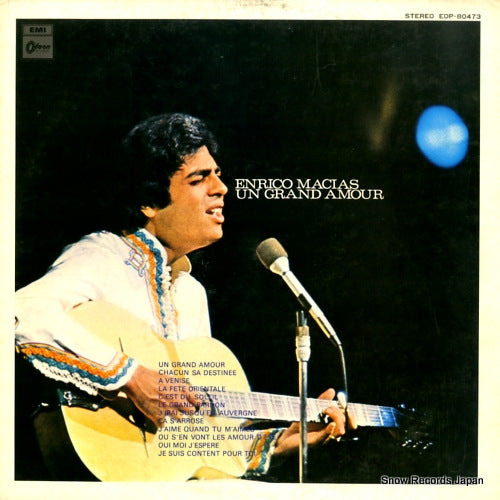MACIAS, ENRICO un grand amour EOP-80473