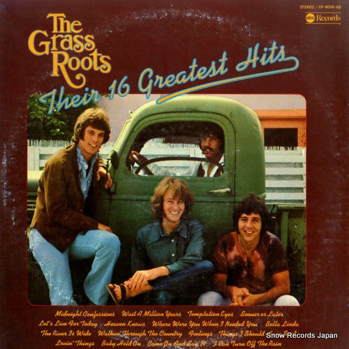 GRASS ROOTS, THE their 16 greatest hits YP-8008-AB