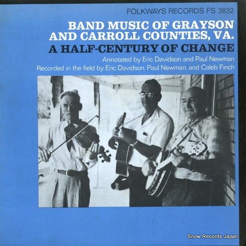 V/A band music of grayson and carroll couties, va. FS3832