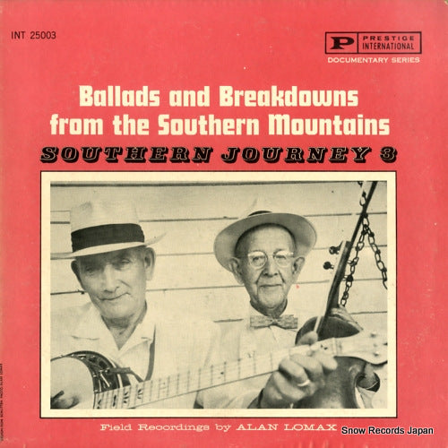 V/A ballads and breakdowns from the southern mountains INT25003 / INT-DS25003