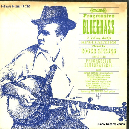 SPRUNG, ROGER progressive bluegrass vol.3 FA2472