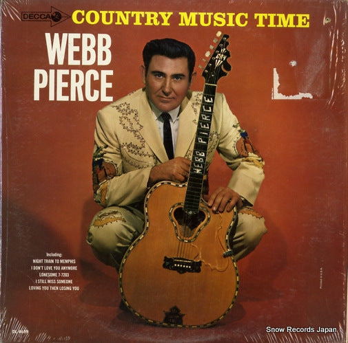 PIERCE, WEBB country music time DL4659