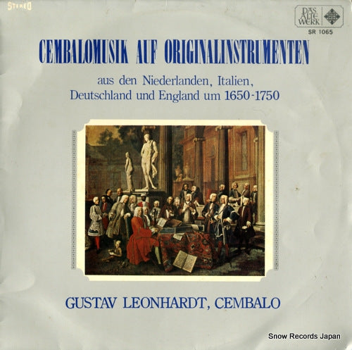 LEONHARDT, GUSTAV cembalomusik auf originalinstrumenten SR1065