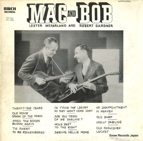 MCFARLAND, LESTER, AND ROBERT GARDNER mac and bob NO.1944