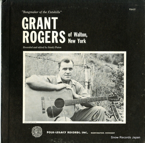ROGERS, GRANT songmaker of the catskills FSA-27