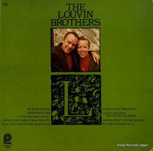 LOUVIN BROTHERS, THE i don't believe you've met my baby JS-6165