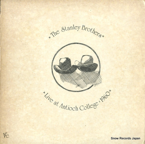 STANLEY BROTHERS, THE live at antioch college 1960 ZK002