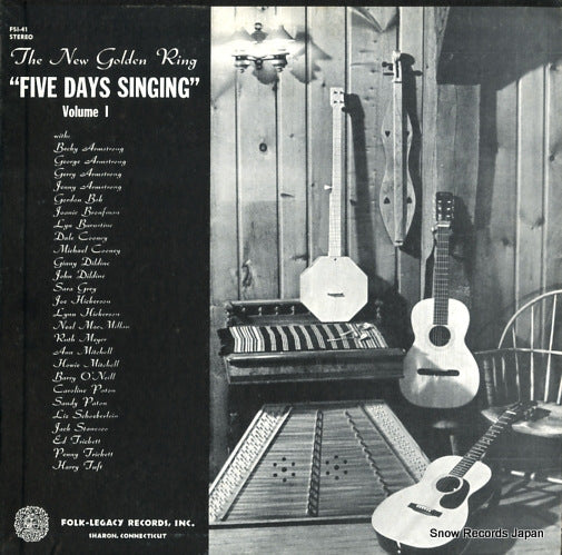 NEW GOLDEN RING, THE five days singing vol.1 FSI-41
