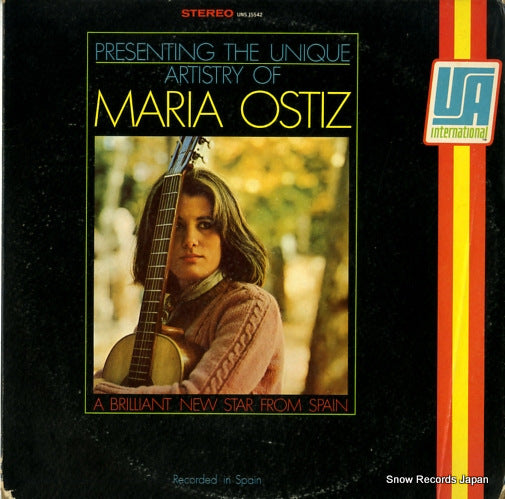OSTIZ, MARIA presenting the unique artistry of maria ostiz UNS15542