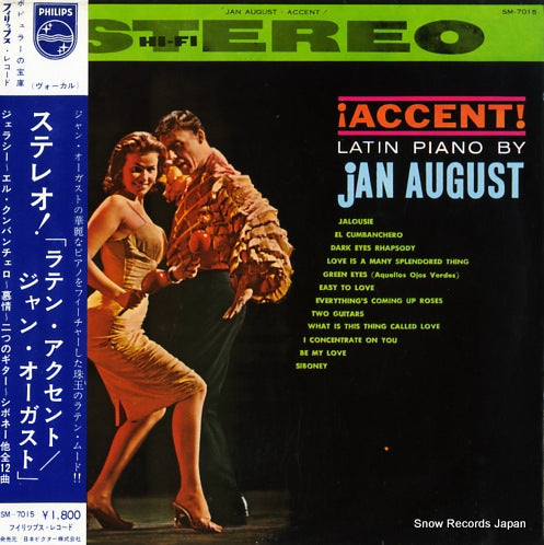 AUGUST, JAN accent! latin piano SM-7015