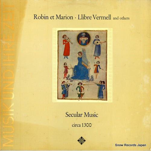 STUDIO DER FRUHEN MUSIK secular music circa 1300 SAWT9504-A