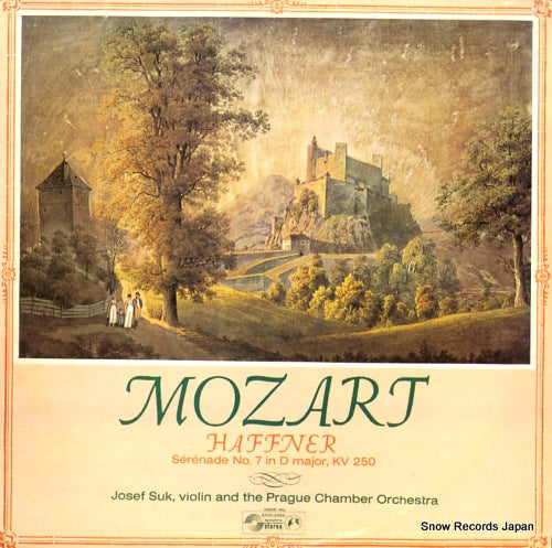 SUK, JOSEF mozart; haffner serenade no.7 SMS-2562
