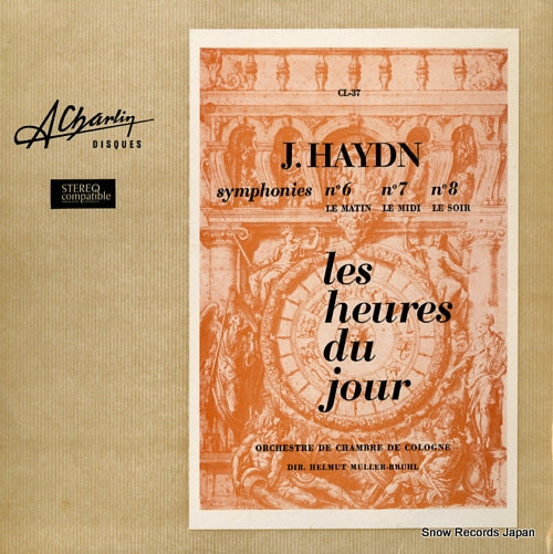 MULLER-BRUHL, HELMUT haydn; symphonies no.6/no.7/no.8 CL-37