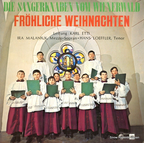 FROHLICHE WEIHNACHTEN die sangerknaben vom wienerwald SVS-2776