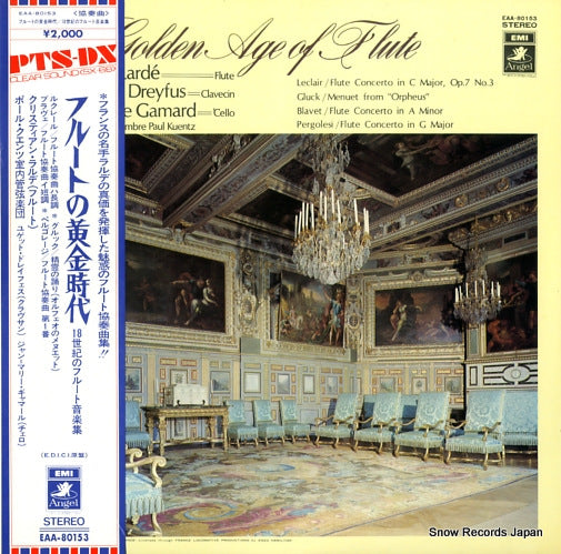 LARDE, CHRISTIAN the golden age of flute EAA-80153