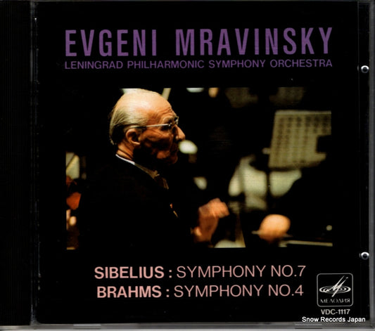MRAVINSKY, YEVGENY sibelius; symphony no.7 VDC-1117