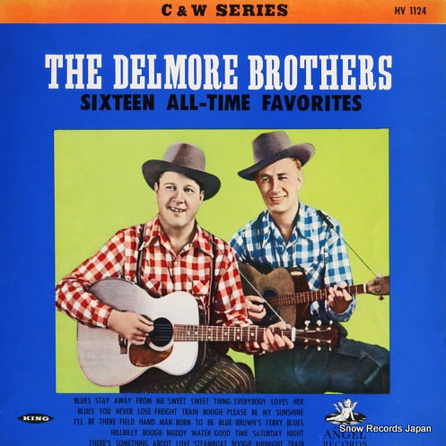 DELMORE BROTHERS, THE sixteen all-time favorites HV1124