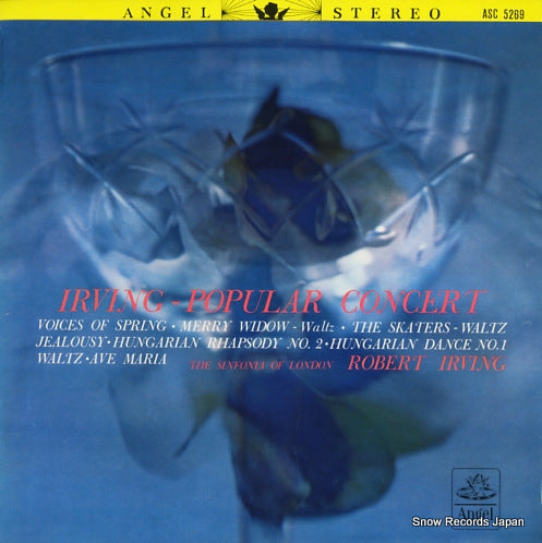 IRVING, ROBERT irving-popular concert ASC5269