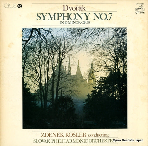 KOSLER, ZDENEK dvorak; symphony no.7 in d minor op.70 VIC-3051