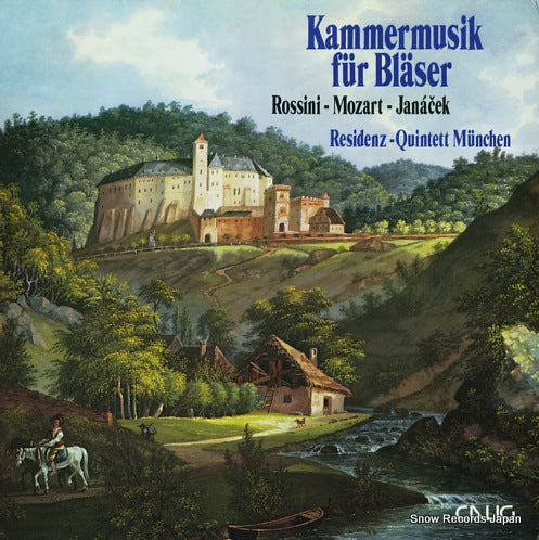 RESIDENZ-QUINTETT MUNCHEN kammermusik fur blaser CAL30482