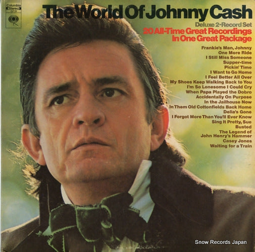 CASH, JOHNNY the world of johnny cash GP29
