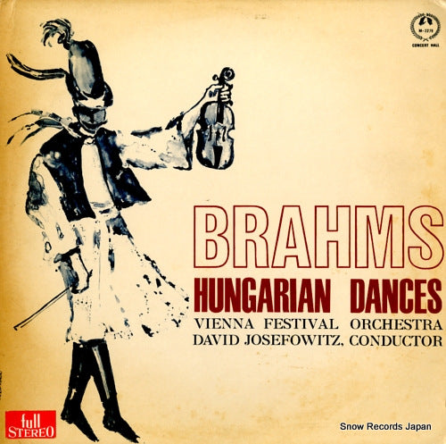 JOSEFOWITZ, DAVID brahms; hungarian dances SM-2279