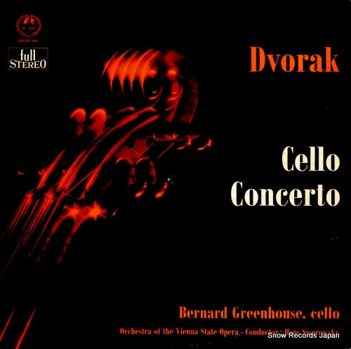 GREENHOUSE, BERNARD dvorak; cello concerto SM-2322