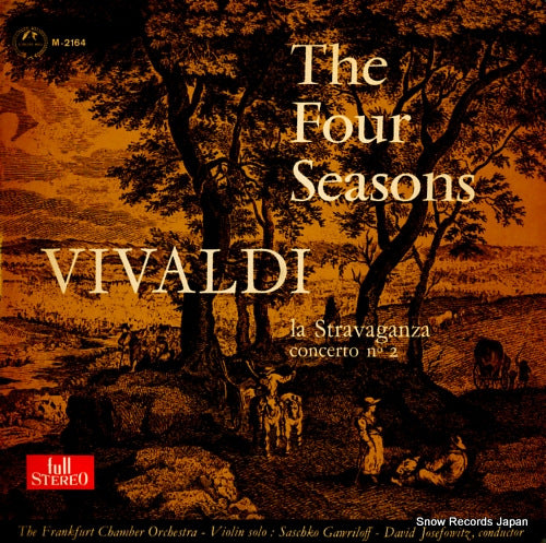 GAWRILOFF, SACHKO vivaldi; the four seasons SM-2164A