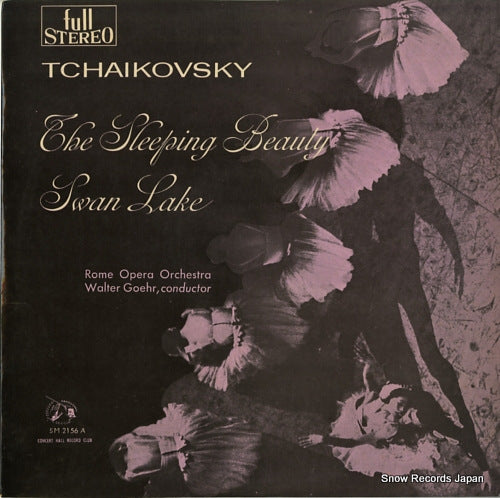 GOEHR, WALTER tchaikovsky; swan lake, the sleeping beauty SM-2156A