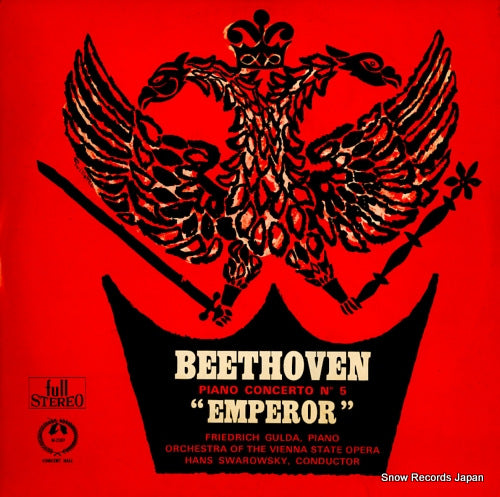 GULDA, FRIEDRICH beethoven; emperor SM-2307