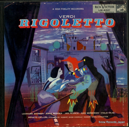 CELLINI, RENATO verdi; rigoletto LM-6021