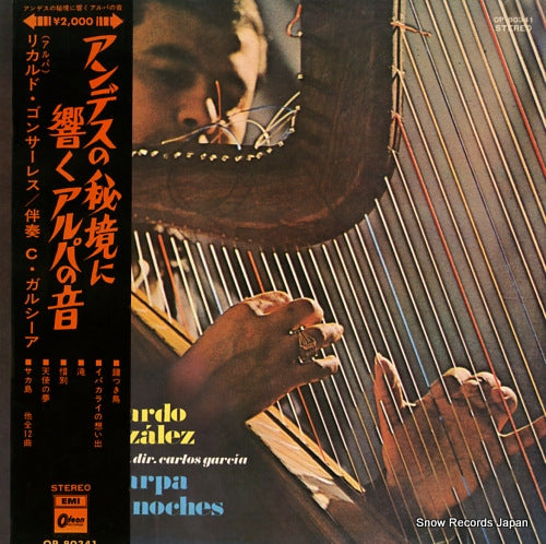 GONZALEZ, RICARDO un arpa en las noches OP-80341