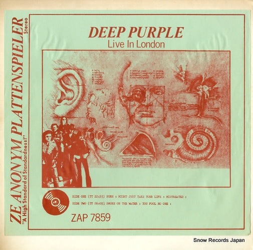 DEEP PURPLE live in london ZAP7859