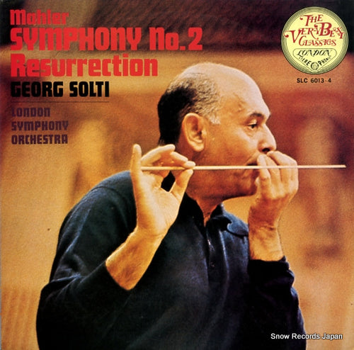 SOLTI, GEORG mahler; symphony no.2 resurrection SLC6013